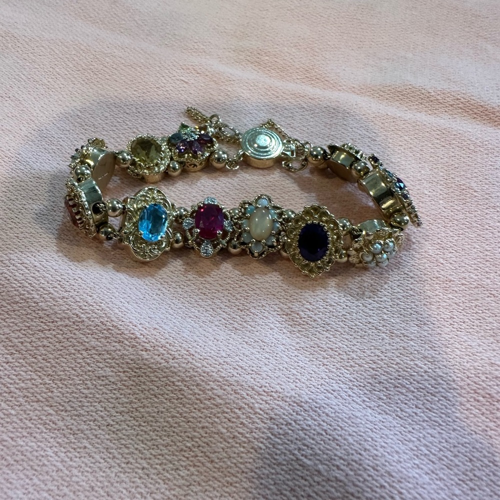 Slide bracelet, 14k